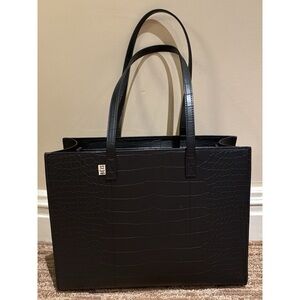 BEIS: ‘The Work Tote’ (Black Croc)